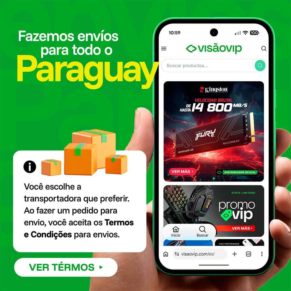 Envios ao Paraguay Visãovip Banner