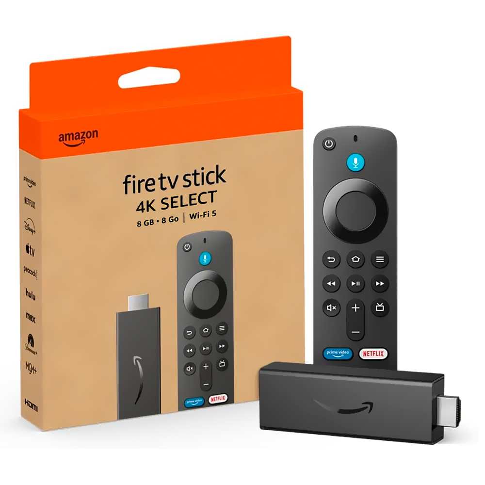 Fire HD8Plus、Fire TV Stick 4K、Echo Show5 Amazon Fire TV Stick 4K Select / 8GB / Wifi 5 / Alexa - Negro