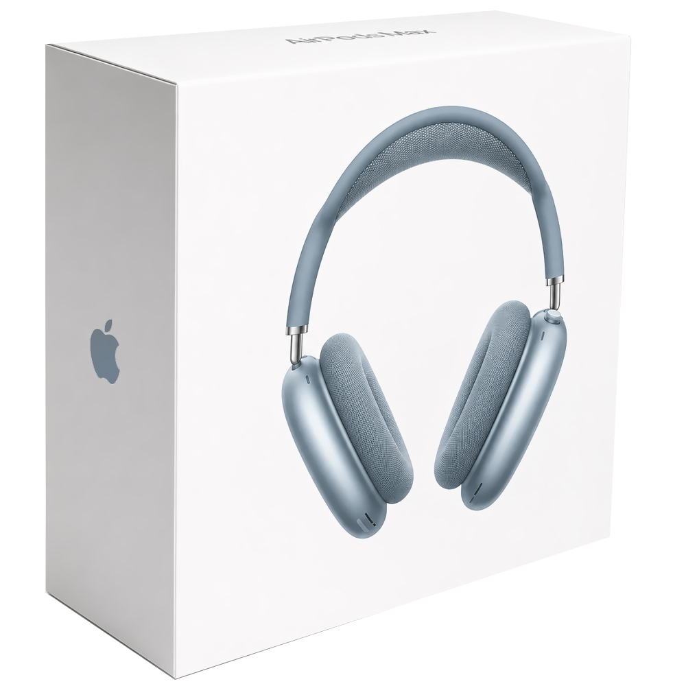 CÓDIGO: 59173 U$ 510,00 G$ 3.534.300 c/ IVA R$ 2.652,00 Auricular Apple Airpods Max 2 / Bluetooth - Blue (MHWM4AM/A) - vista 3