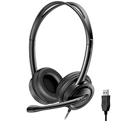 Auricular FTX H91-BK / Con Cable - Negro