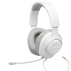 Auricular Gamer JBL Quantum 100 M2 / Con Cable - Blanco