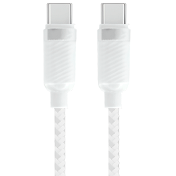 Cable Ecopower USB-C Macho a USB-C Macho EP-6042 1M - Blanco