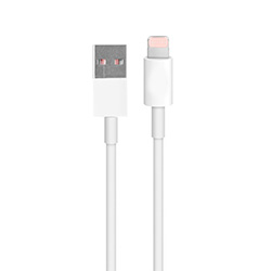 Cable Mox MO-1001 Lightning a USB / 1M - Blanco