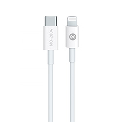 Cable Mox MO-2004 USB-C a Lightning / 2M - Blanco