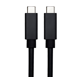 Anúncio: Cabo Mtek USB-C Macho A USB-C Macho MC-18CC 1.8M - Preto