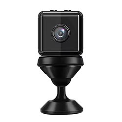 Anúncio: Câmera de Segurança Mini Espião Satellite A-W10 Indoor / Wi-Fi / HD - Preto