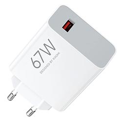Anúncio: Carregador Tomada Xiaomi MDY-12-EH USB / 67W - Branco