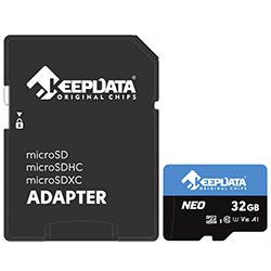 Anúncio: Cartão de Memória Micro SD Keepdata Neo C10 HC I U1 V10 A1 32GB - KDMSDC10U1V10A1/32G