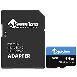Anúncio: Cartão de Memória Micro SD Keepdata Neo C10 XC I U1 V10 A1 64GB - KDMSDC10U1V10A1/64G