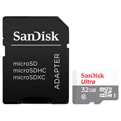 Anúncio: Cartão de Memória Micro SD SanDisk Ultra 32GB Classe 10