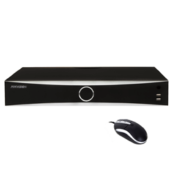 Anúncio: CCTV de Vigilância NVR Hikvision DS-7732NXI-K4(D) Embedded Acusense 7700S 32CH / UHD 4K / HDMI / VGA / RS232 / USB / LAN - Preto + Mouse
