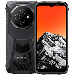 Celular Blackview Fort1 6GB de RAM / 256GB / Pantalla 6.56" / Dual Sim LTE - Negro