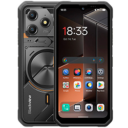 Celular Blackview FORT100 8GB de RAM / 128GB / Pantalla 6.56" / Dual Sim LTE - Cosmic Negro