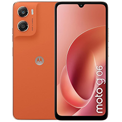 Anúncio: Celular Motorola G06 XT2535-2 4GB de RAM / 256GB / Tela 6.9" / Dual Sim LTE - Pantone Arabesque Laranja
