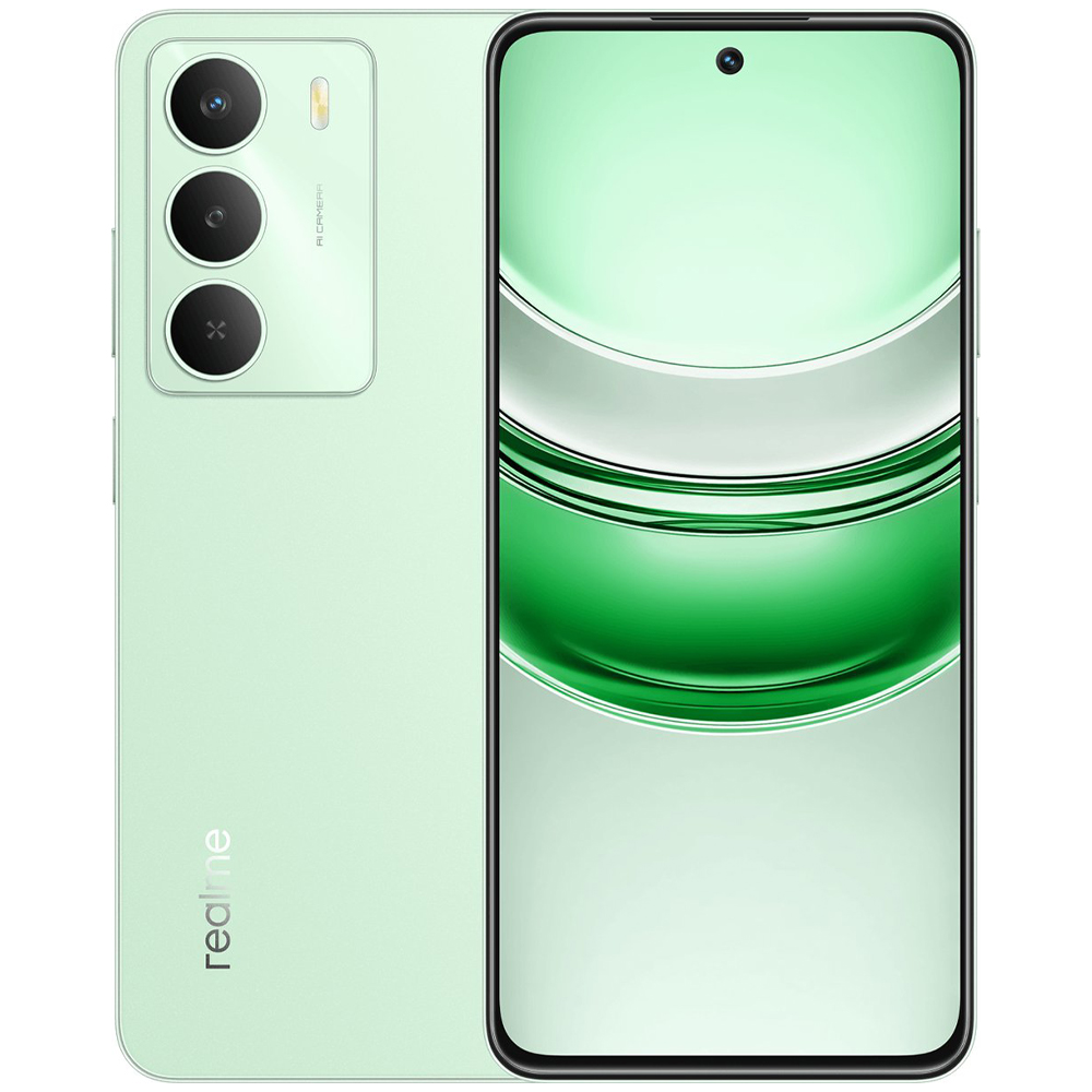 OMAN10　Real tree green ver Celular Realme C71 5G RMX3943 8GB de RAM / 256GB / Tela 6.67