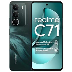 Celular Realme C71 RMX5303 8GB de RAM / 256GB / Pantalla 6.67" / Dual Sim LTE - Forest Owl (Anatel)