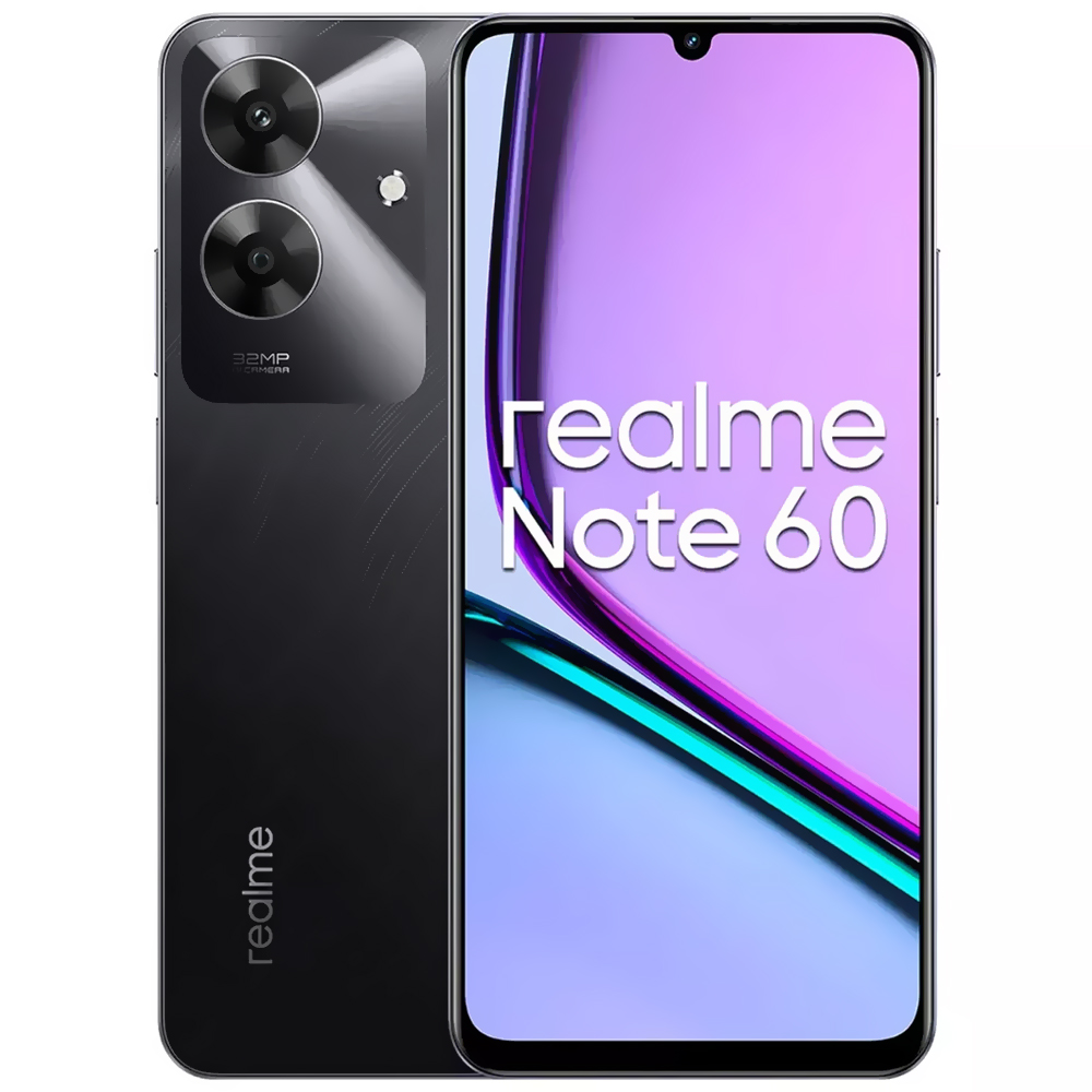 Celular Realme Note 60 RMX3933 4GB de RAM / 128GB / Tela 6.74