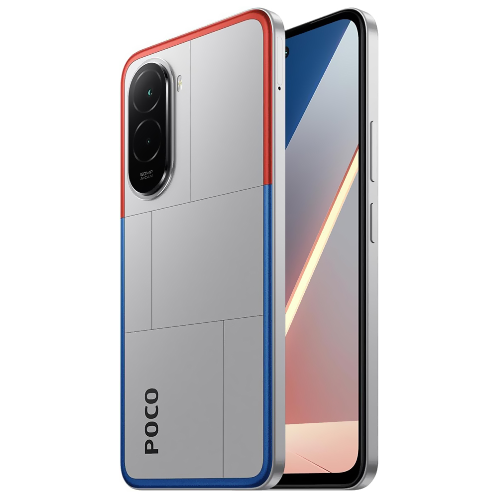 Celular Xiaomi POCO M7 8GB de RAM / 256GB / Pantalla 6.9" / Dual Sim LTE - Plata (Global) - vista 1