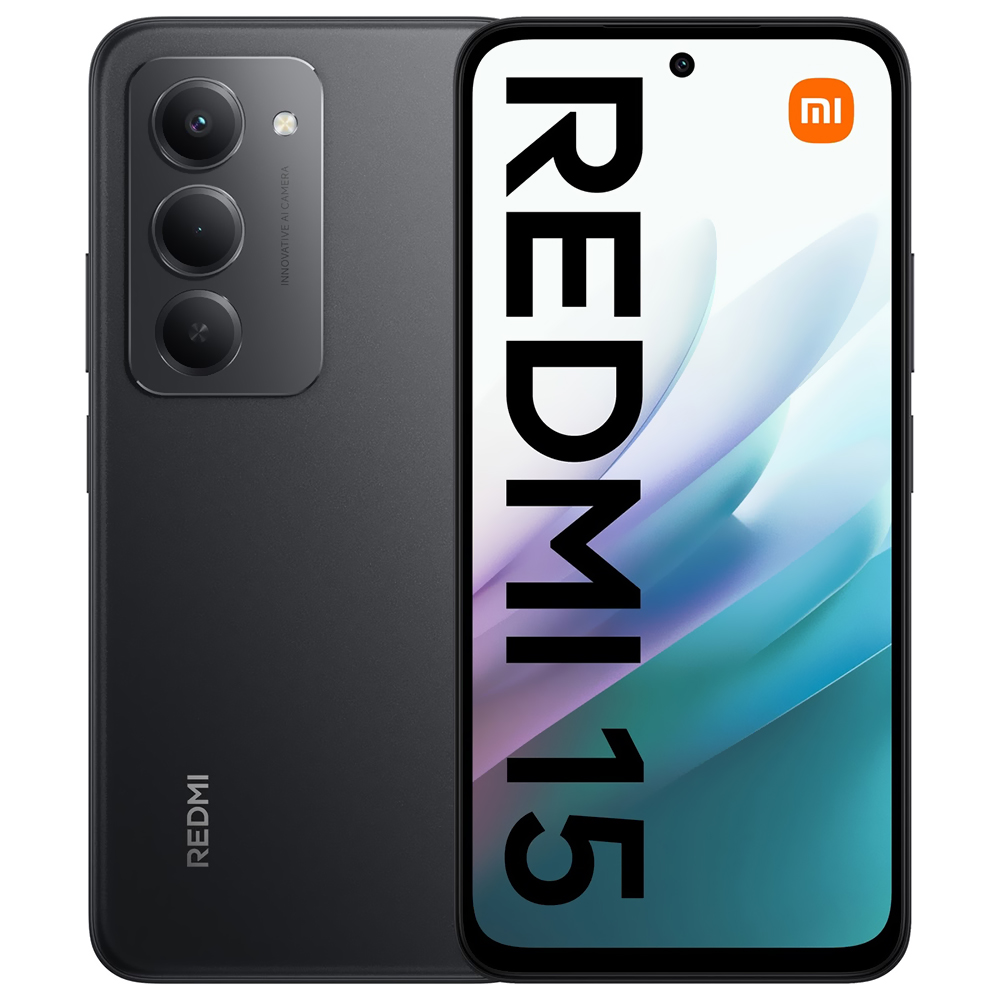 Celular Xiaomi Redmi 15 8GB de RAM / 256GB / Pantalla 6.9" / Dual Sim LTE - Midnight Negro (Global)