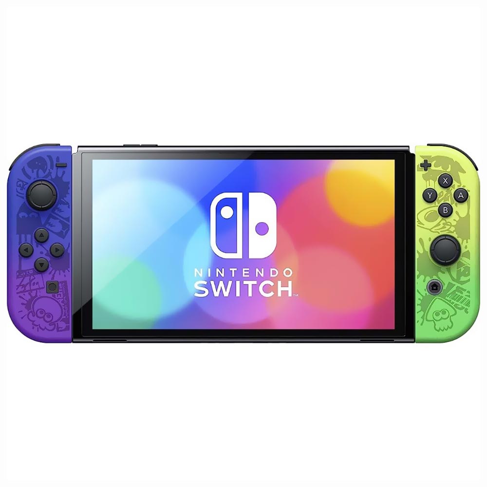 Consola Nintendo Switch 64GB Splatoon Edition 3 - Oled Azul / Verde Neon (HEG-S-KCAAA) (Japonés) - vista 1