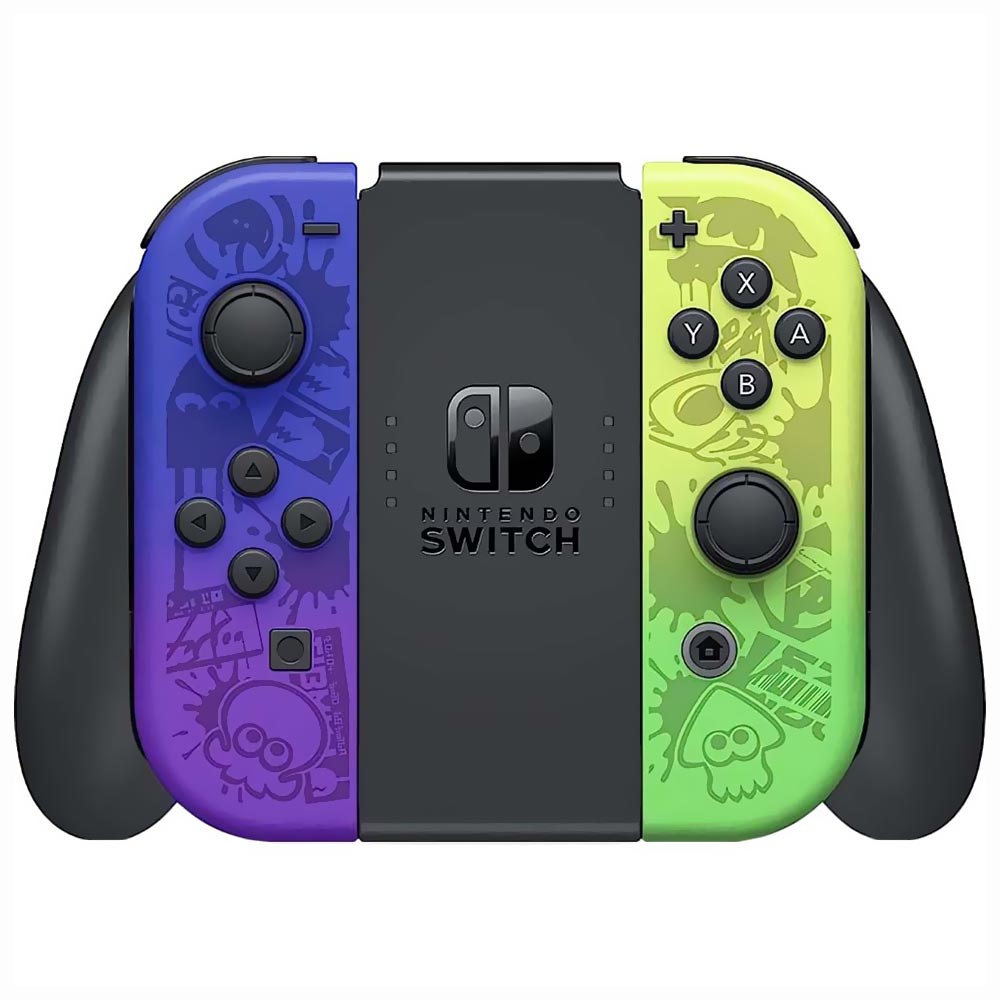 Consola Nintendo Switch 64GB Splatoon Edition 3 - Oled Azul / Verde Neon (HEG-S-KCAAA) (Japonés) - vista 2
