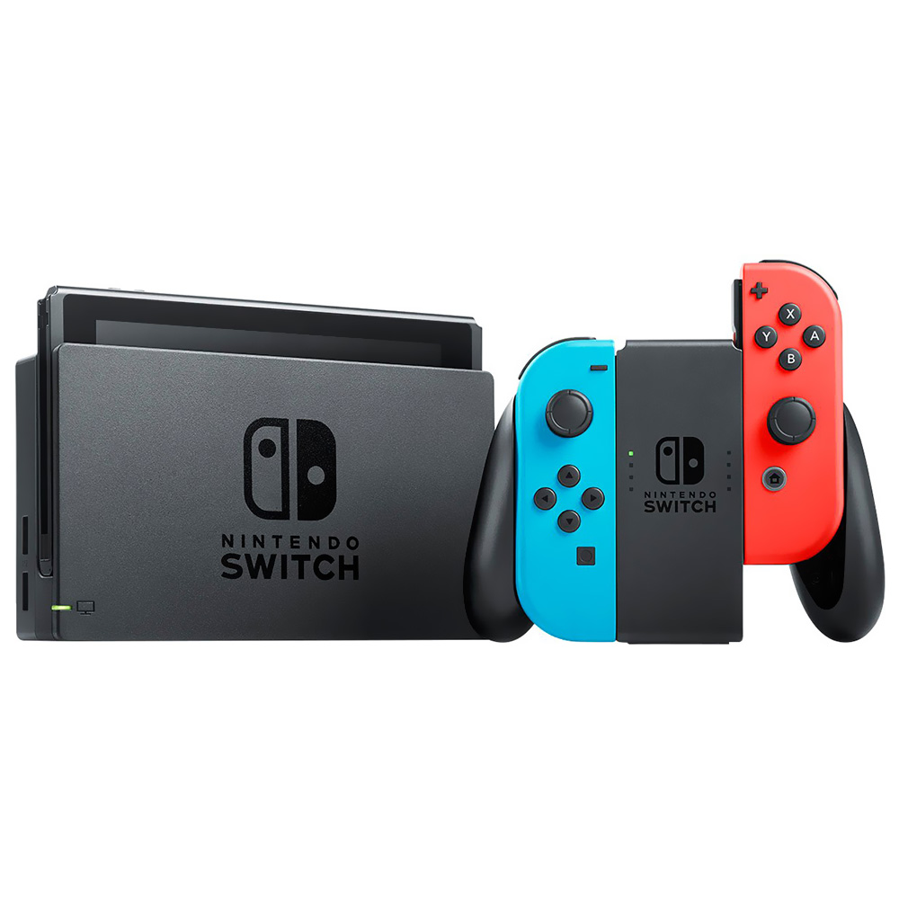 Consola Nintendo Switch OLED 64GB - Azul / Rojo Neon (HEG-S-KABAA) (ASI)
