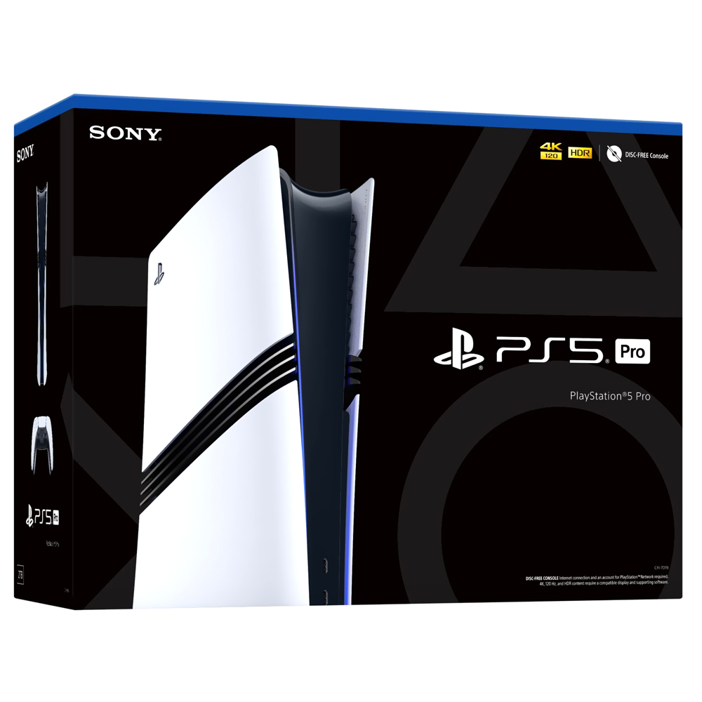 Consola Sony PlayStation 5 Pro Slim CFI-7119 B01X 2TB / Digital Edition / Bivolt - Blanco (Americano) - vista 2