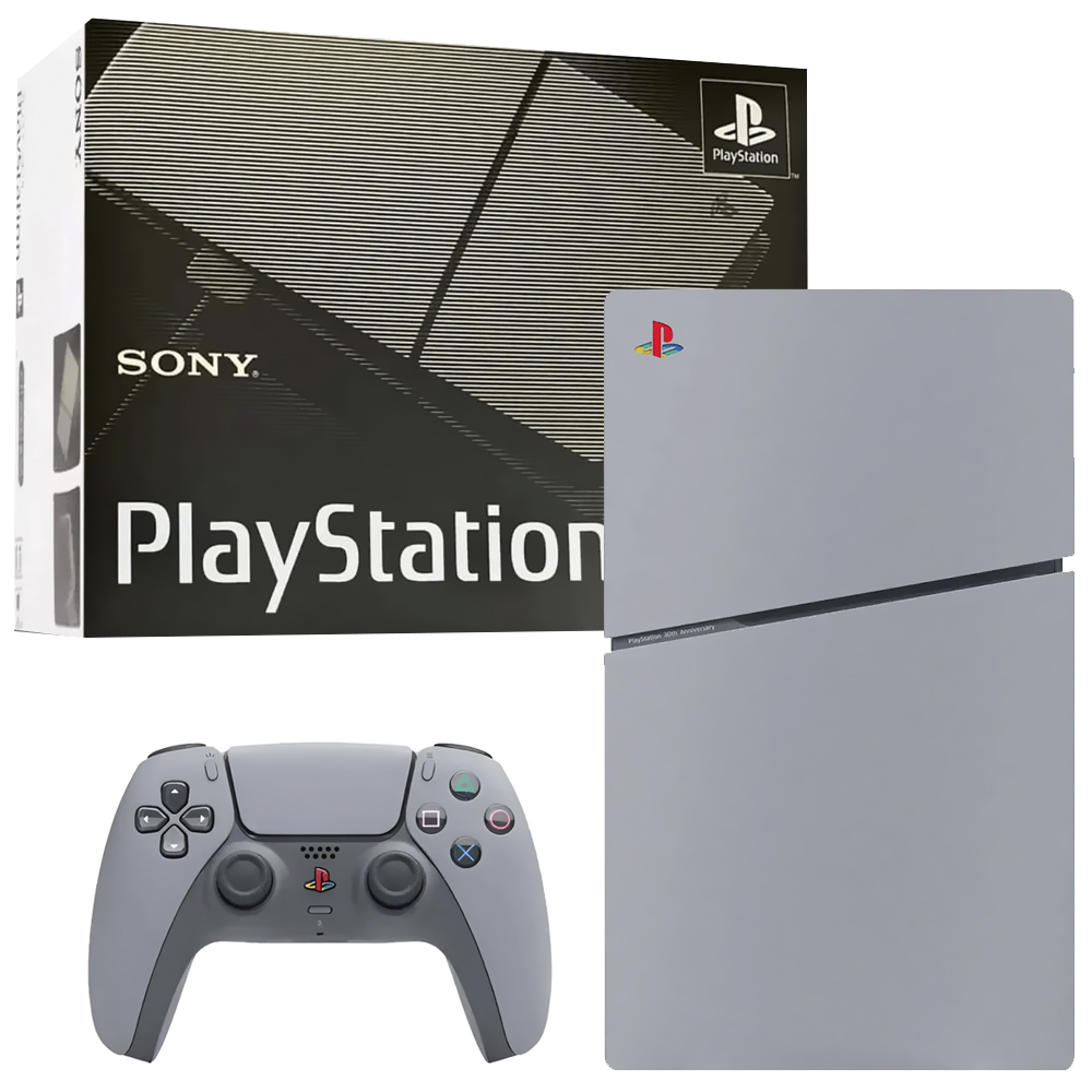 Consola Sony PlayStation 5 Slim CFI-2000 B30 30 Anniversary Limited Edition 1TB / Digital Edition / 110V - Gris (Japonés) · TIPO DE ALMACENAMIENTO