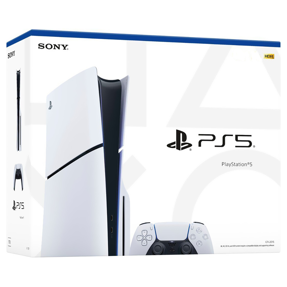 Consola Sony PlayStation 5 Slim CFI-2115 A01X 1TB / Bivolt - Blanco (Americano) - vista 2