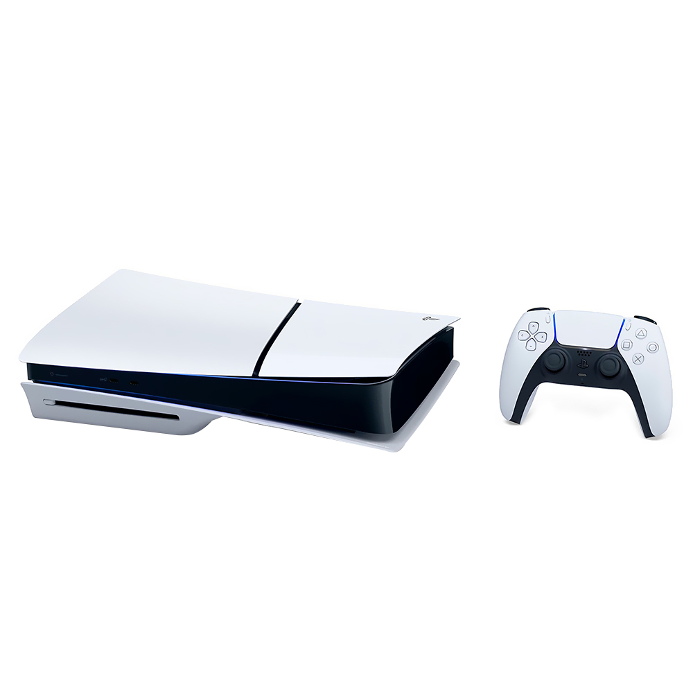 Consola Sony PlayStation 5 Slim CFI-2115 A01X 1TB / Bivolt - Blanco + Juego Fortnite Flowering Chaos (Americano) - vista 1