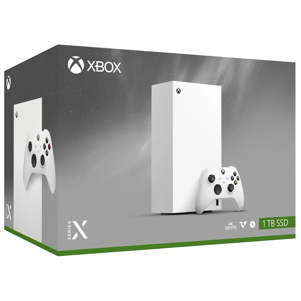 Consola XBOX Series X 1TB SSD / 4K / 120FPS / Digital Edition / Bivolt - Blanco (Japonés) - vista 2