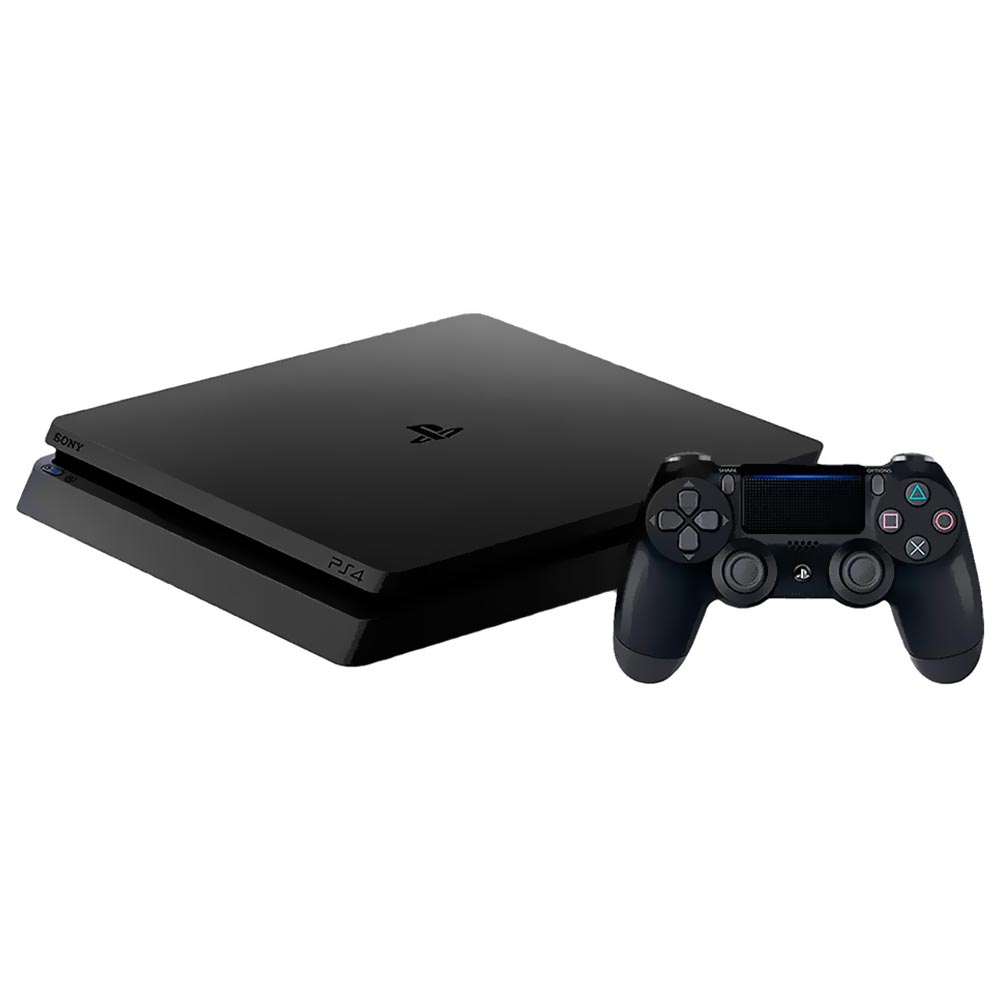 Console Sony Playstation 4 Slim CUH-2216A 500GB / 220V - Preto Console Sony Playstation 4 Slim CUH-2216A 500GB / 220V - Preto