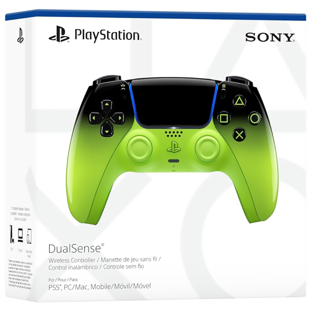 Control Sony DualSense para PS5 - Remix Verde (CFI-ZCT2W) - vista 3
