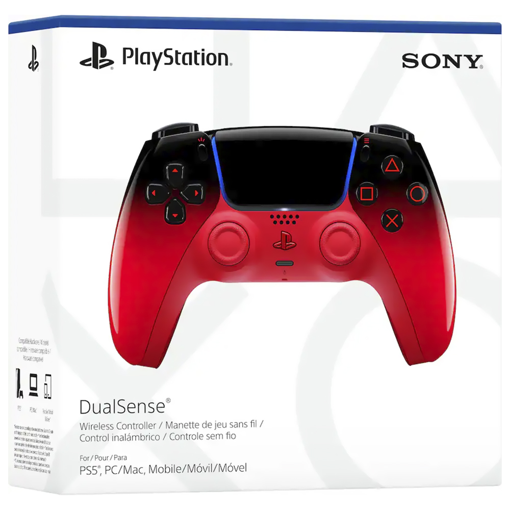 Control Sony DualSense para PS5 - Techno Rojo (CFI-ZCT2W) - vista 3