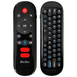 Anúncio: Controle Remoto com Teclado Kolke KET-725 Air Mouse Mini Smart Wireless - Preto