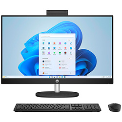 Desktop All In One HP 27-CR0023W AMD Ryzen 7 7730U de 2.0GHz Pantalla Touch FHD IPS 27" / 12GB de RAM / 1TB SS - Negro