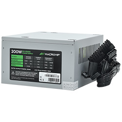 Anúncio: Fonte de Alimentação Macrovip MV-PS200 200W ATX