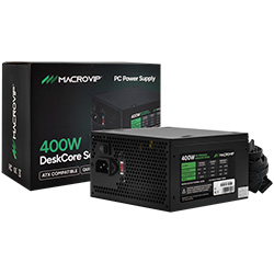 Anúncio: Fonte de Alimentação Macrovip MV-PS400DC Deskcore 400W ATX