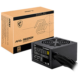 Anúncio: Fonte de Alimentação MSI Mag A650GN II 650W ATX / Não Modular / 80 Plus Gold