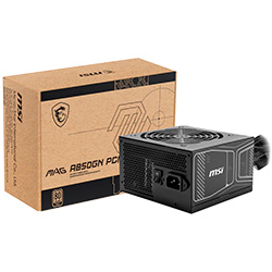Anúncio: Fonte de Alimentação MSI Mag A850GN 850W ATX / Não Modular / 80 Plus Gold