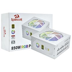 Anúncio: Fonte de Alimentação Redragon GC-PS007W-1 850W ATX / Modular / 80 Plus Gold - Branco