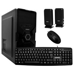 Anúncio: Gabinete Kit Satellite K731 Fonte 200W / Speaker / Mouse / Teclado Espanhol - Preto