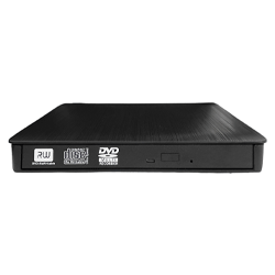 Gravador de DVD Externo POP-UP USB-C / USB 3.0 - Negro