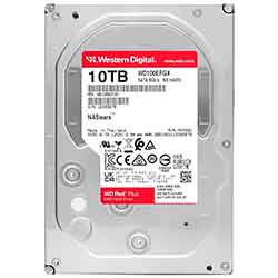 HD Western Digital 10TB WD Red Plus Nas 3.5" SATA 3 7200RPM - WD100EFGX (GARANTIA BR)