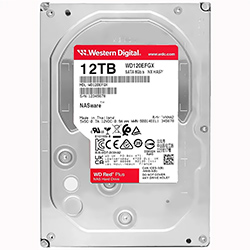 HD Western Digital 12TB WD Red Plus Nas 3.5" SATA 3 7200RPM - WD120EFGX (GARANTIA BR)