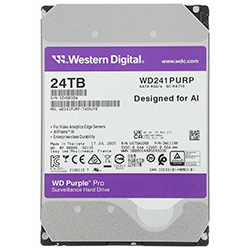 HD Western Digital 24TB WD Purple Pro AI 3.5" SATA 3 7200RPM - WD241PURP (GARANTIA PY)