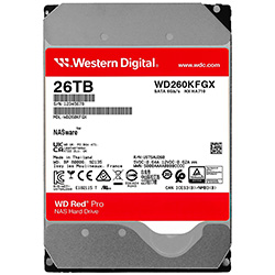 HD Western Digital 26TB WD Red Pro Nas 3.5" SATA 3 7200RPM - WD260KFGX