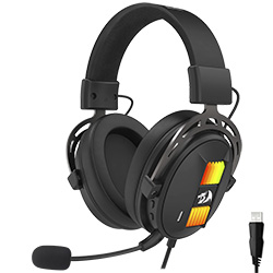 Anúncio: Headset Gamer Redragon H375-RGB Sparda / Com Fio - Preto