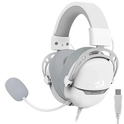 Anúncio: Headset Gamer Redragon H376WG Aurora / Com Fio - Branco / Cinza