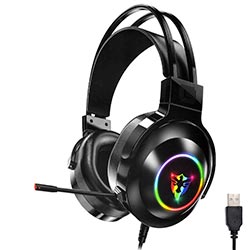Anúncio: Headset Gamer Satellite AE-301 RGB / Com fio - Preto